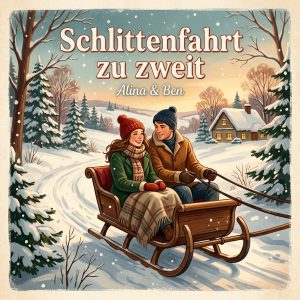 Schlittenfahrt zu zweit